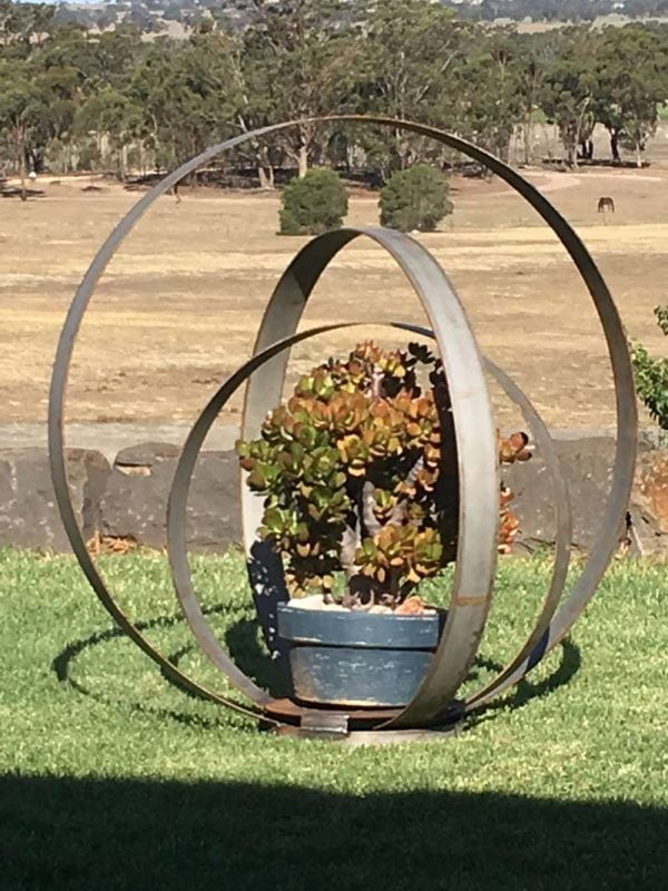 world ring plant stand