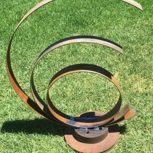 Half ring sculpture